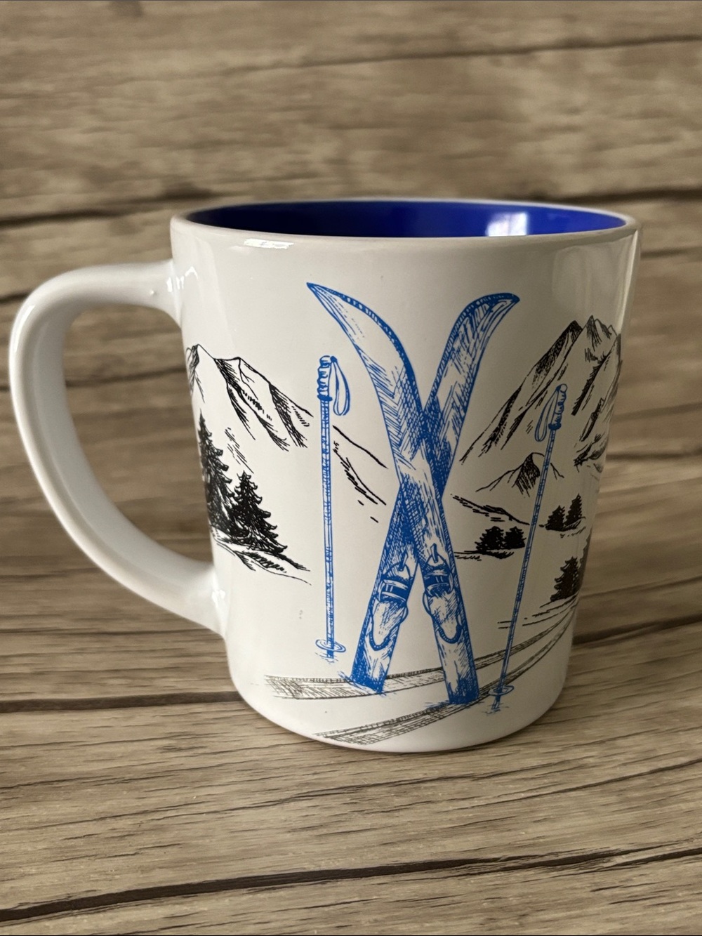 TIM HORTONS Limited Edition 2018 Winter Ski Mountain View Coffee Tea Mug